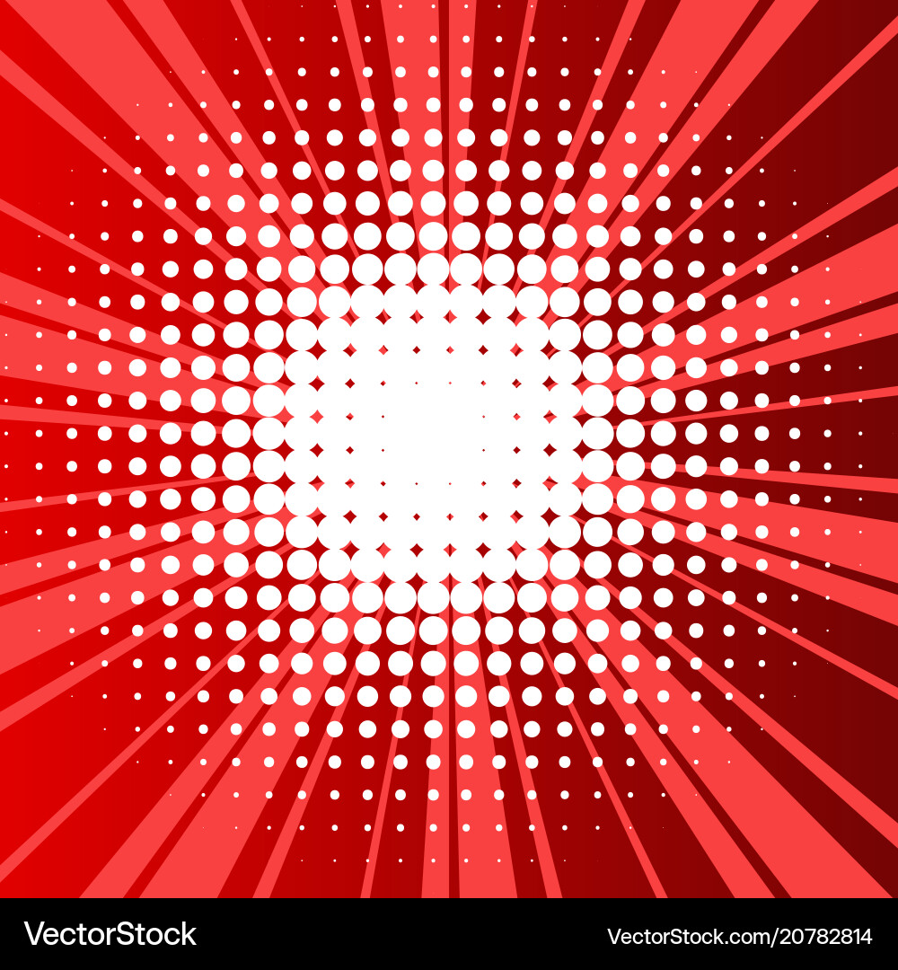 Colorful comics template Royalty Free Vector Image