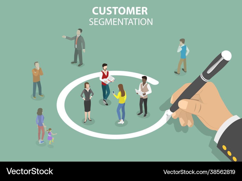 3d isometric flat conceptual Royalty Free Vector Image