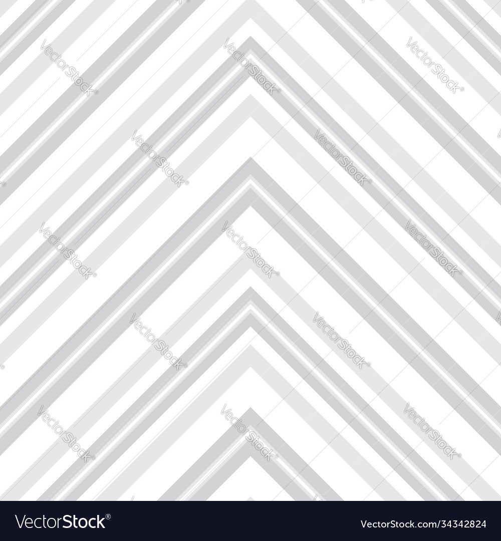 White chevron diagonal stripes seamless pattern Vector Image