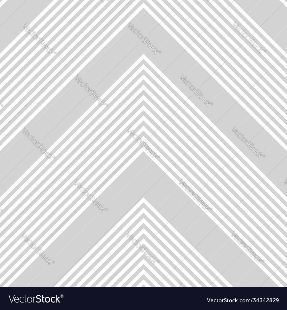 White chevron diagonal stripes seamless pattern Vector Image