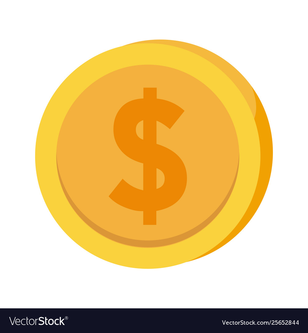 Coin icon design Royalty Free Vector Image - VectorStock