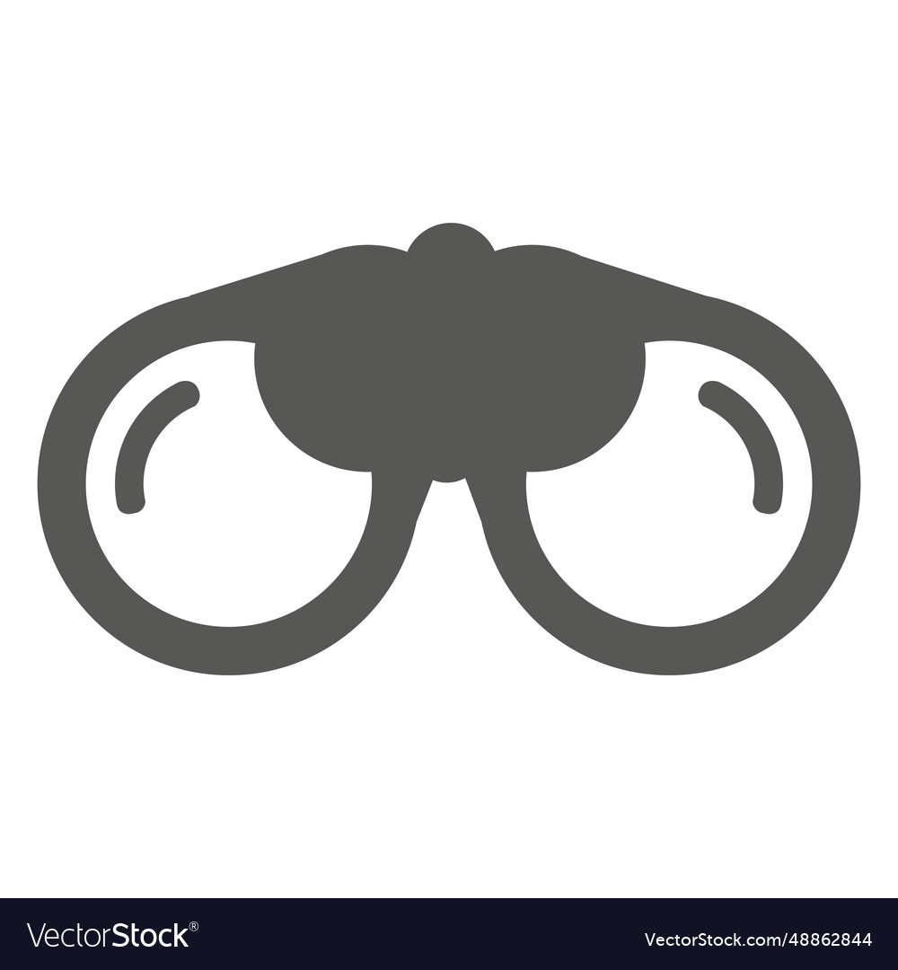 Goggle Flat Icon Royalty Free Vector Image - Vectorstock