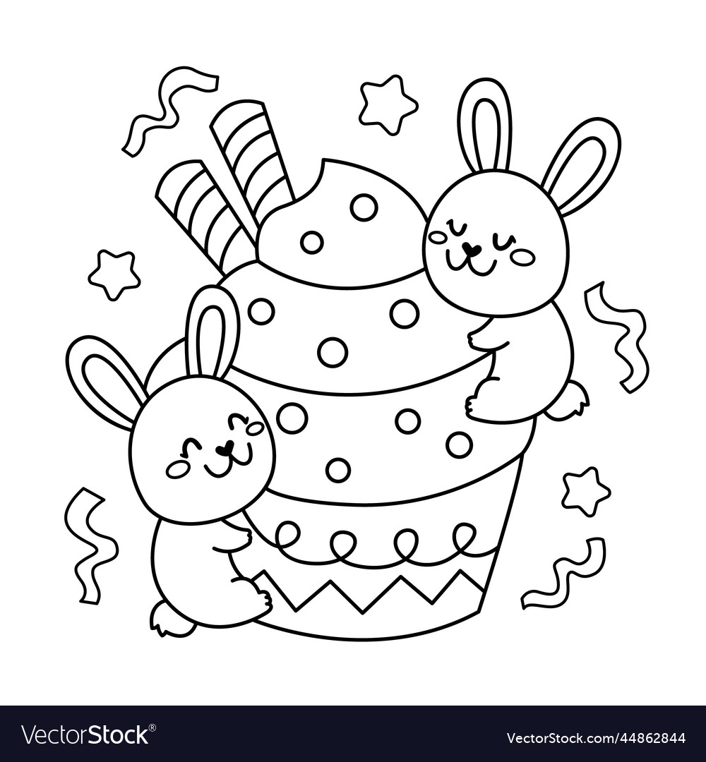 Free Vector  Hand drawn kawaii coloring book illustration