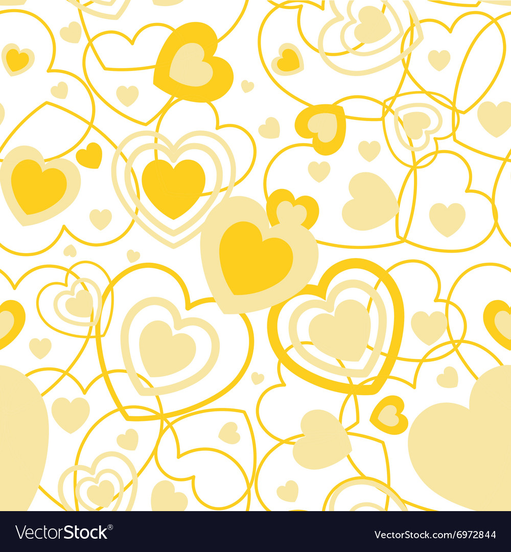 yellow heart background