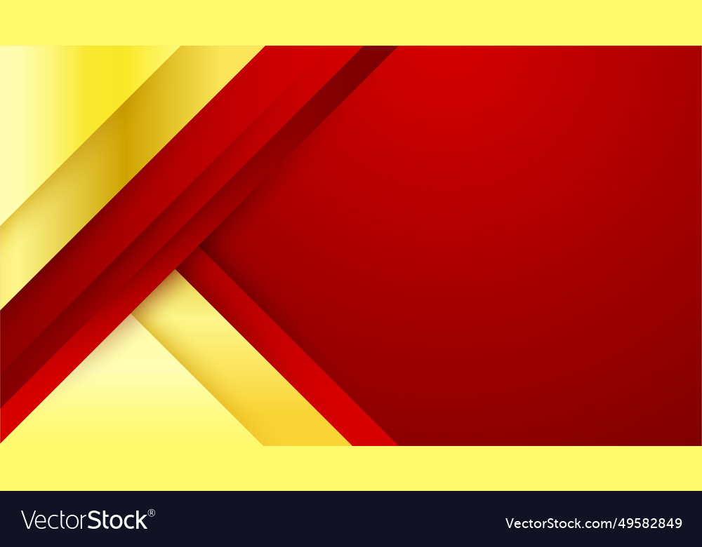 Abstract red and gold background Royalty Free Vector Image