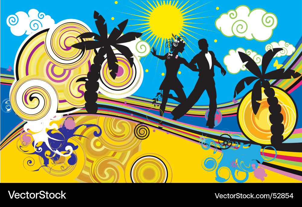 Beach Royalty Free Vector Image - VectorStock