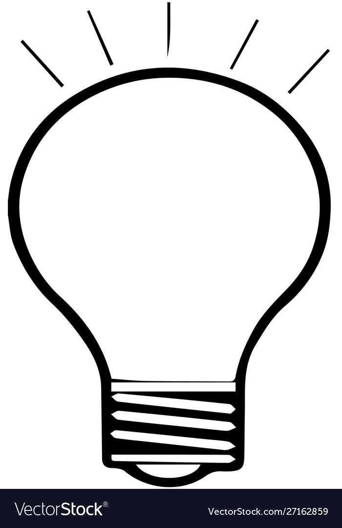 Lamp icon on white background