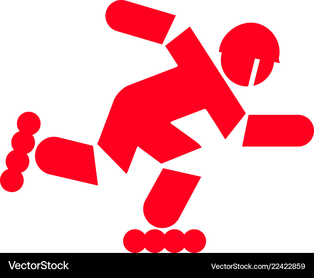 Roler Move Vector Roller in motion Royalty Free Vector Image - VectorStock