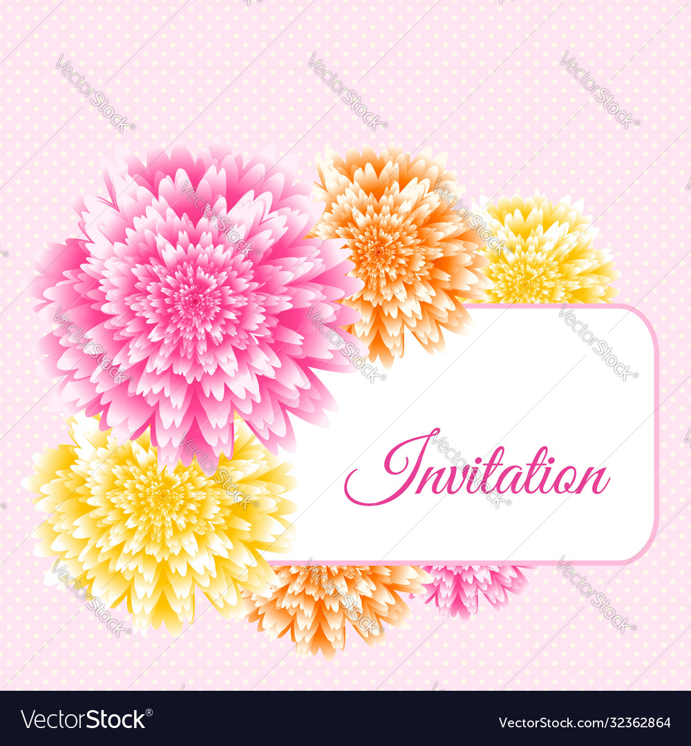 Chrysanthemum Floral Background Royalty Free Vector Image Chrysanthemum Floral Background Royalty Free Vector Image