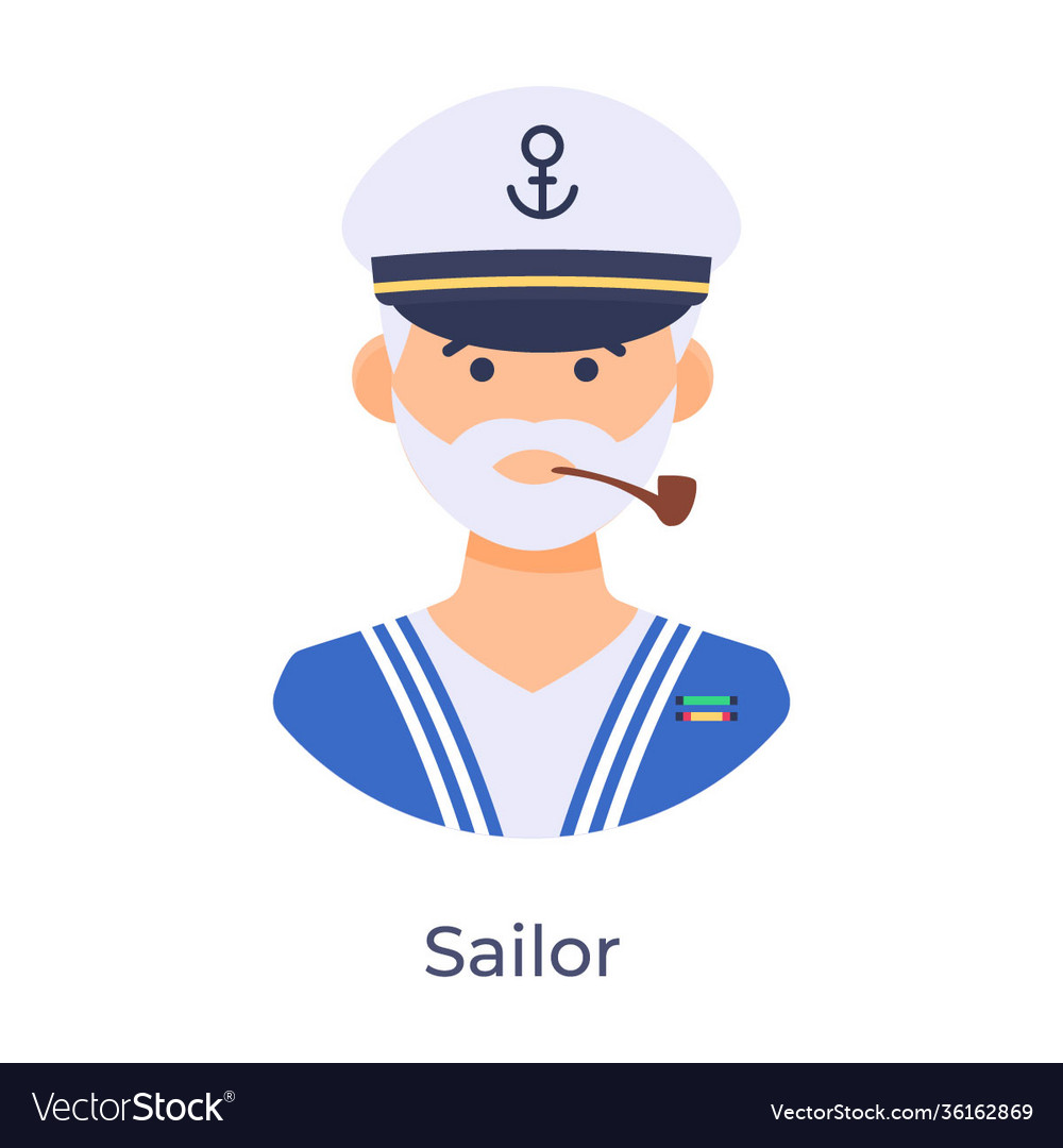 Sailor Royalty Free Vector Image Vectorstock Sailor Royalty Free Vector Image Vectorstock