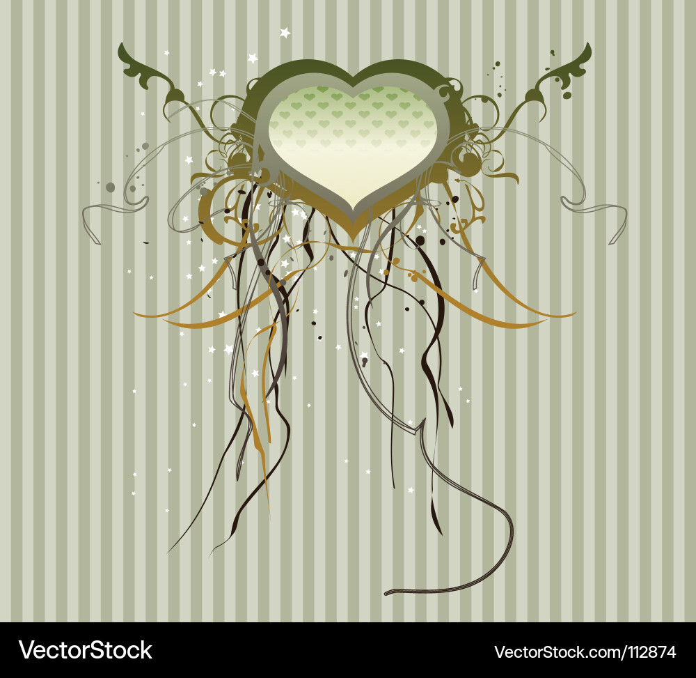 Heart shape Royalty Free Vector Image - VectorStock