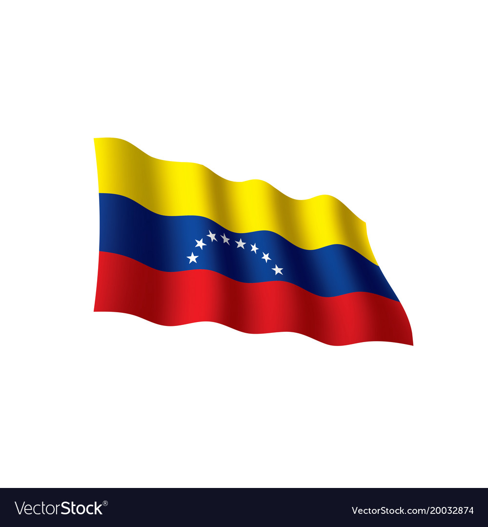 Venezuela flag Royalty Free Vector Image - VectorStock