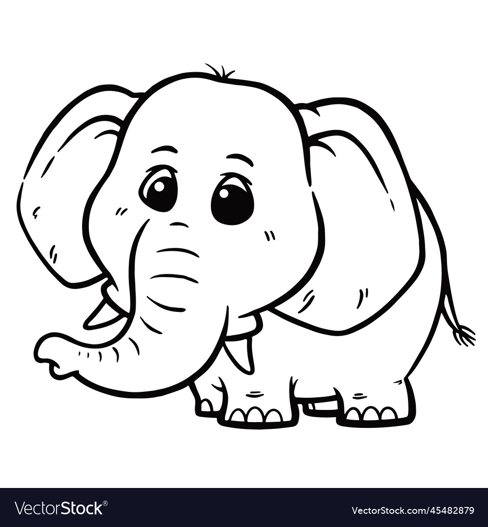 Elephant Royalty Free Vector Image - VectorStock