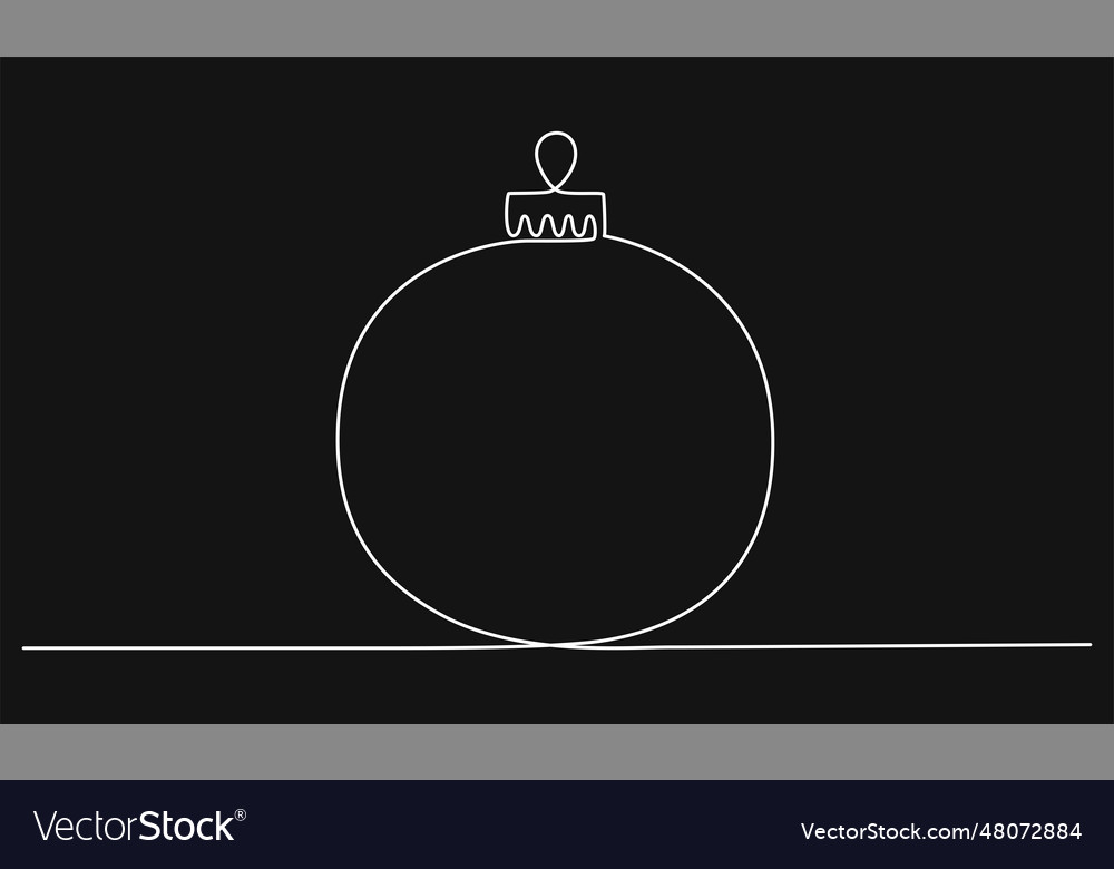 2024 Continuous Single Line Sign Stock Vector 48072884 