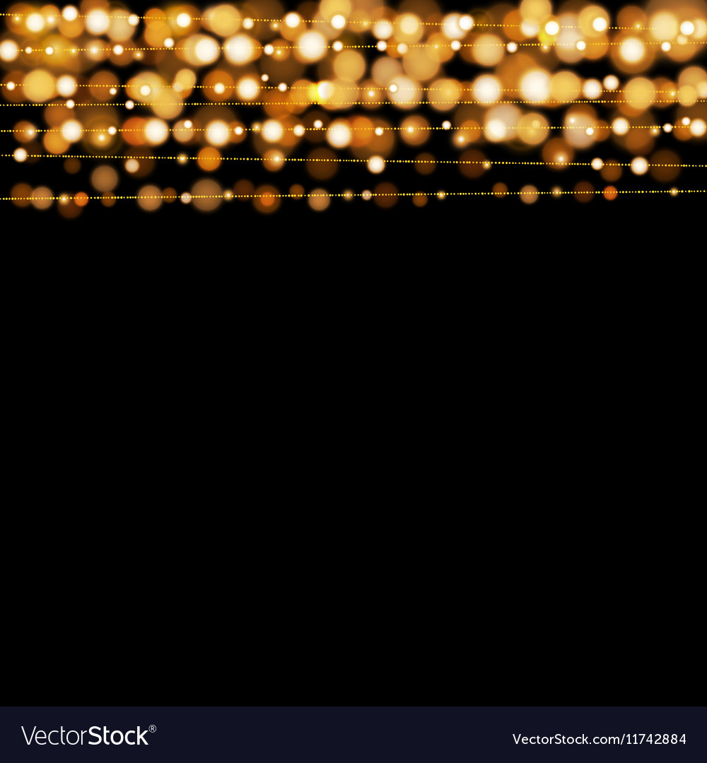 Christmas lights design elements background