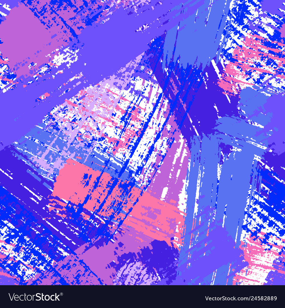 Seamless abstract background pattern with paint Vector Image