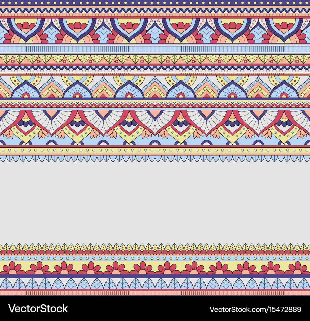 Seamless doodle entangle pattern Royalty Free Vector Image