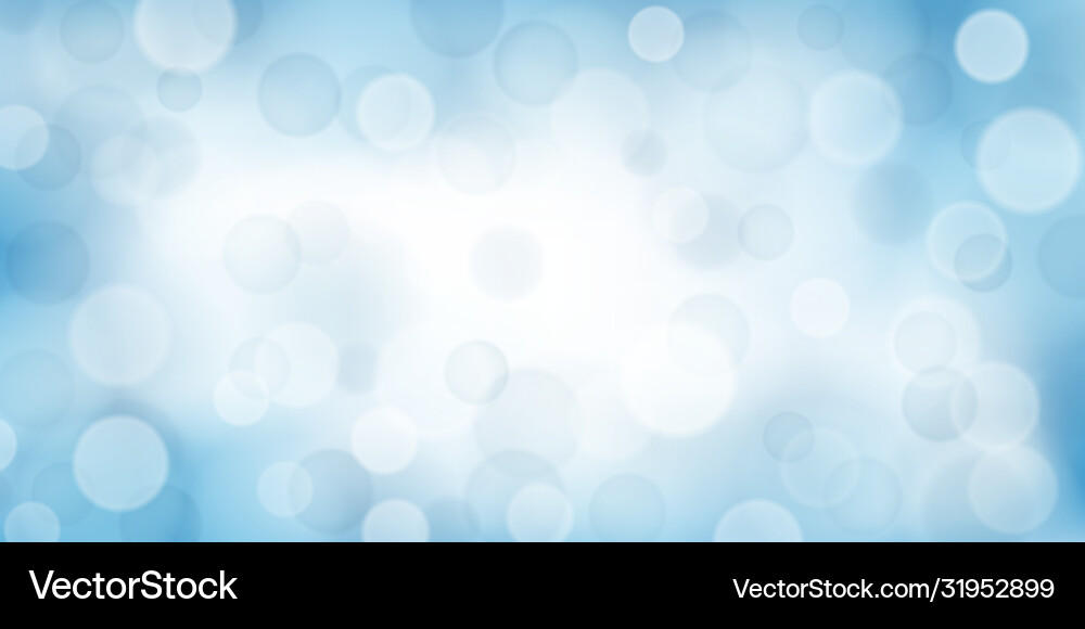Abstract bokeh background Royalty Free Vector Image