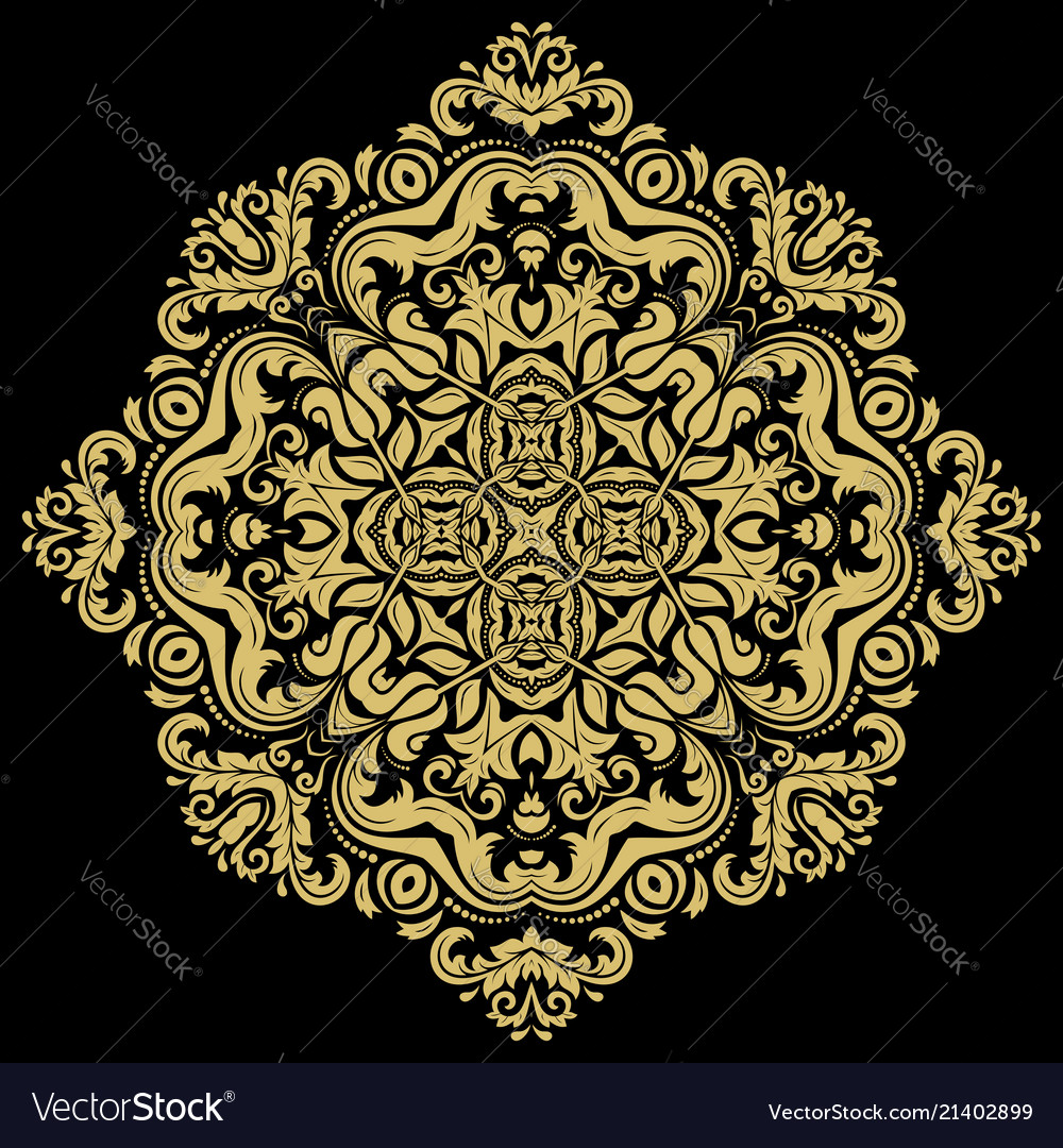 Elegant ornament in classic style Royalty Free Vector Image