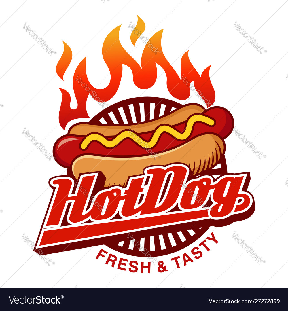 Hot Dog Logo