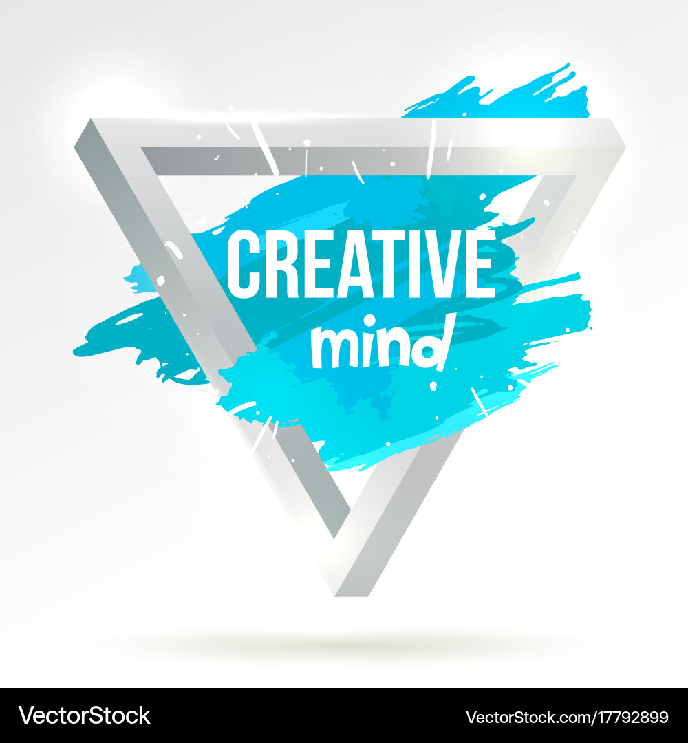 Penrose triangle Royalty Free Vector Image - VectorStock