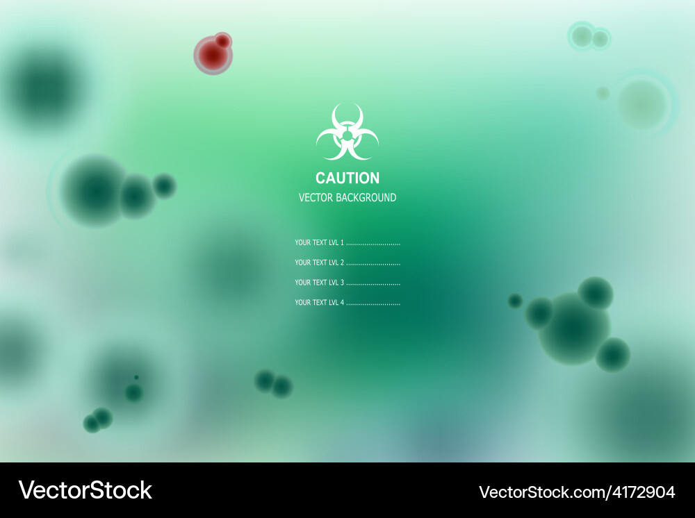 Green molecules background Royalty Free Vector Image