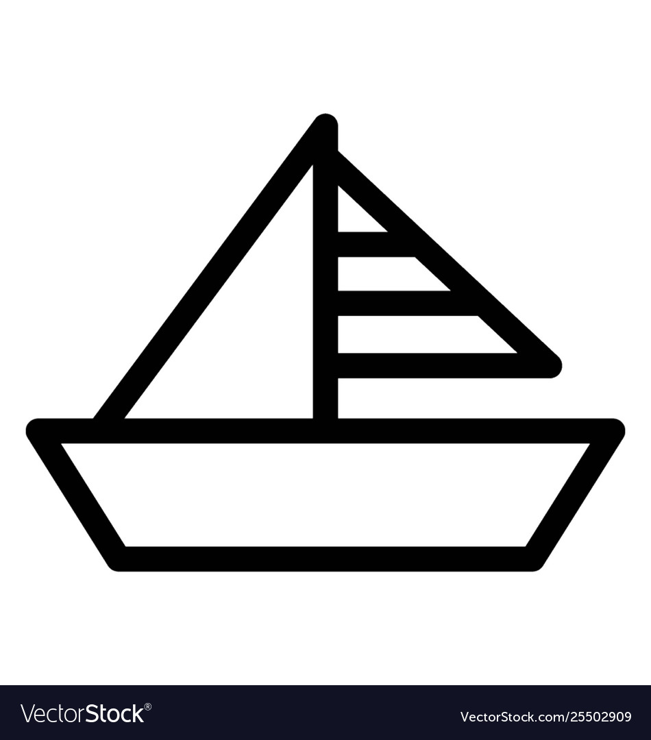 Boat Royalty Free Vector Image - VectorStock