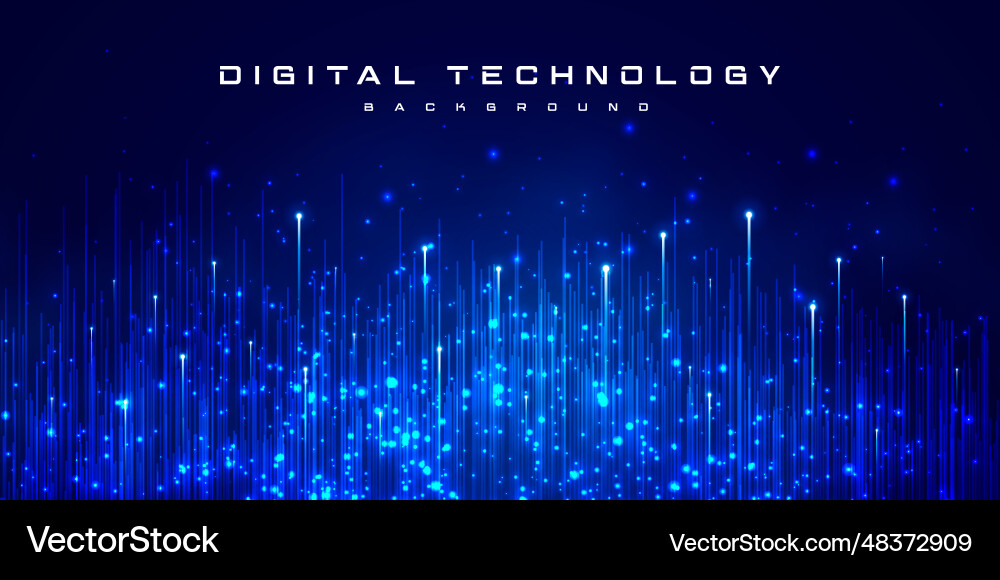 Digital technology internet network speed connect Vector Image