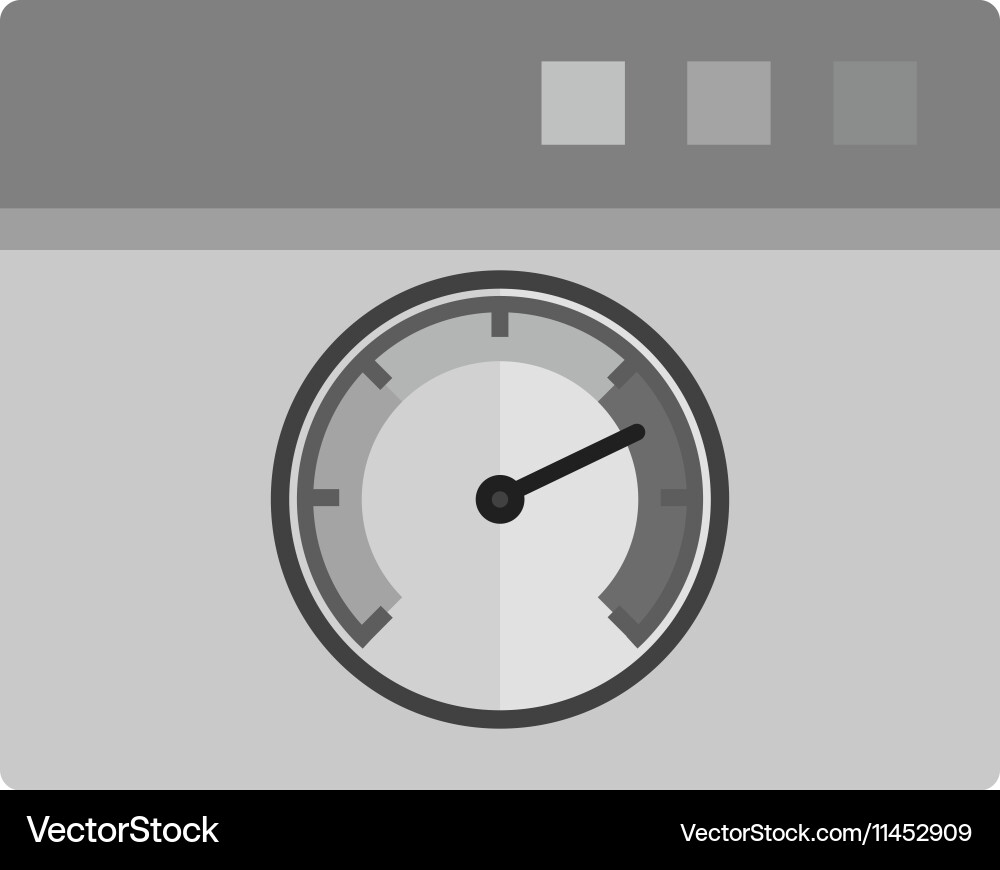 Page speed Royalty Free Vector Image - VectorStock