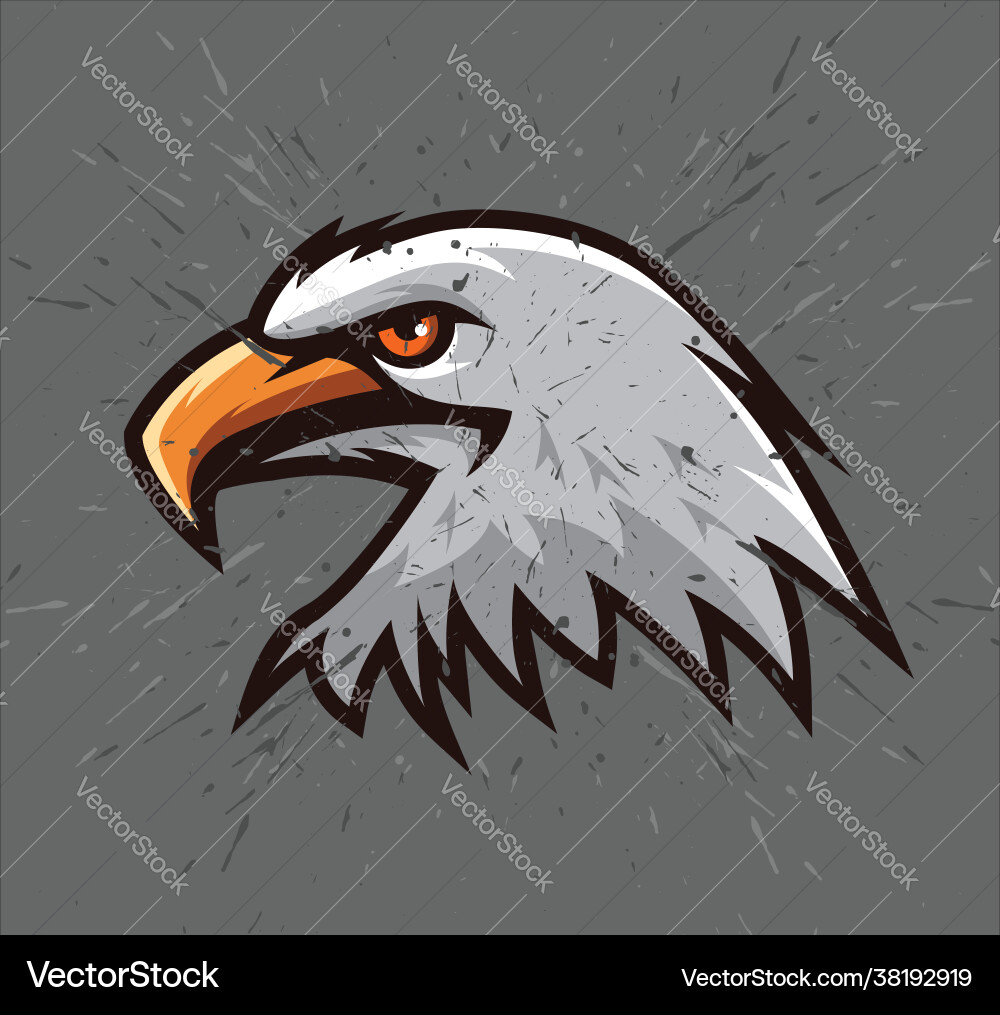 Eagle head image Royalty Free Vector Image - VectorStock
