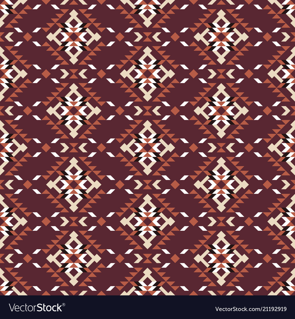 Native geometric art print ethnic seamless