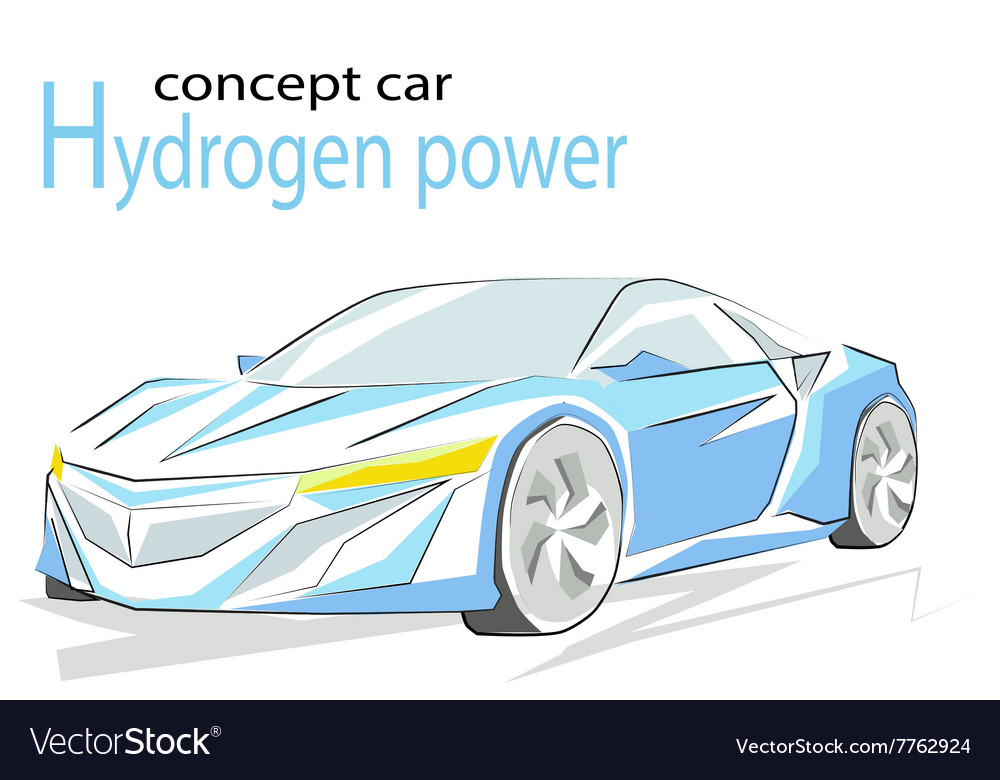 Concept car hydrogen power