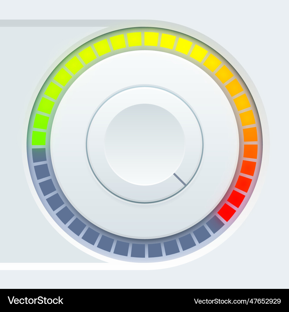 Media user interface design user interface Vector Image