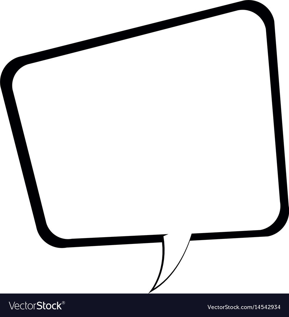 Comic speech bubble talking communication Vector Image