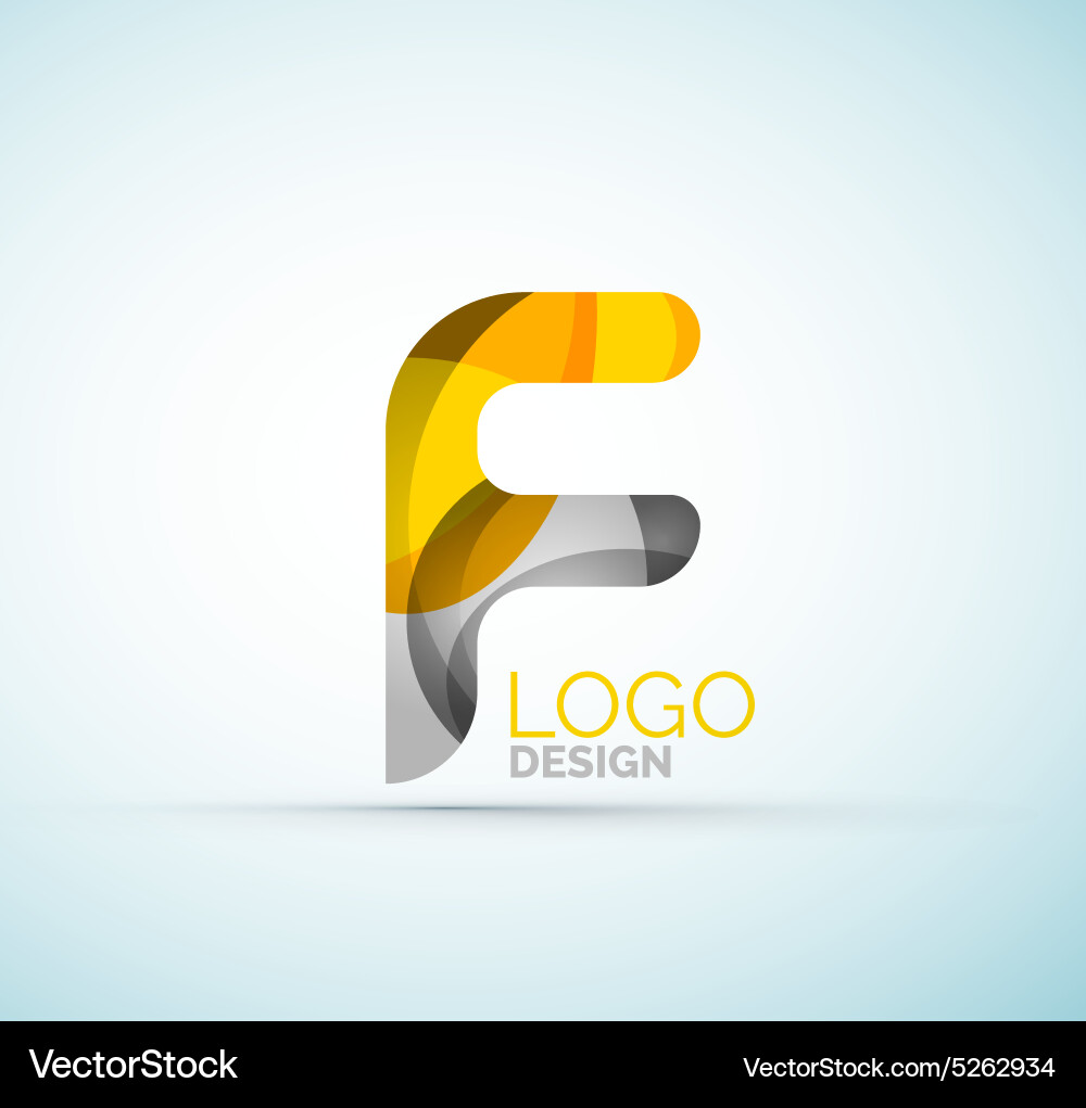 Letter logo Royalty Free Vector Image - VectorStock