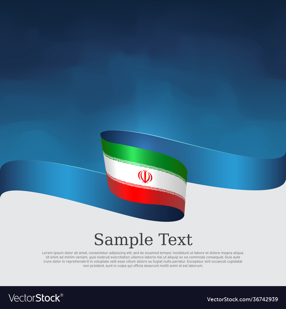 Iran flag background state iranian patriotic