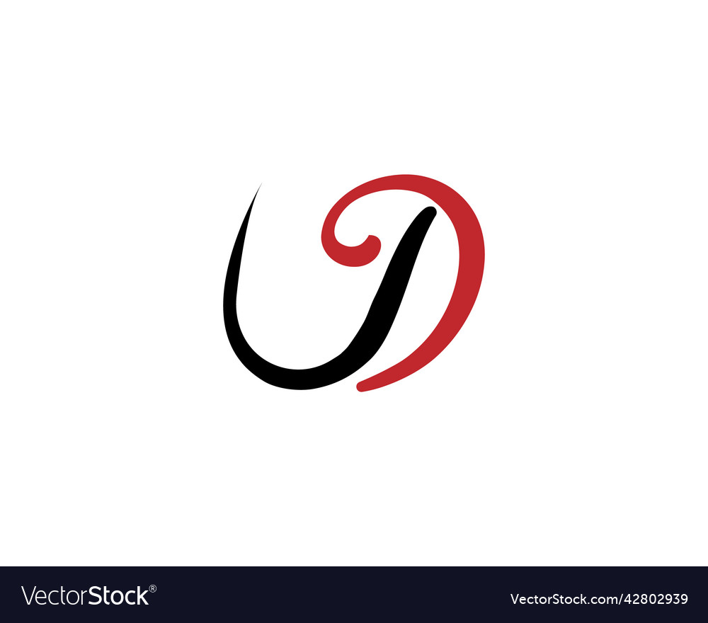 Ud letter logo design