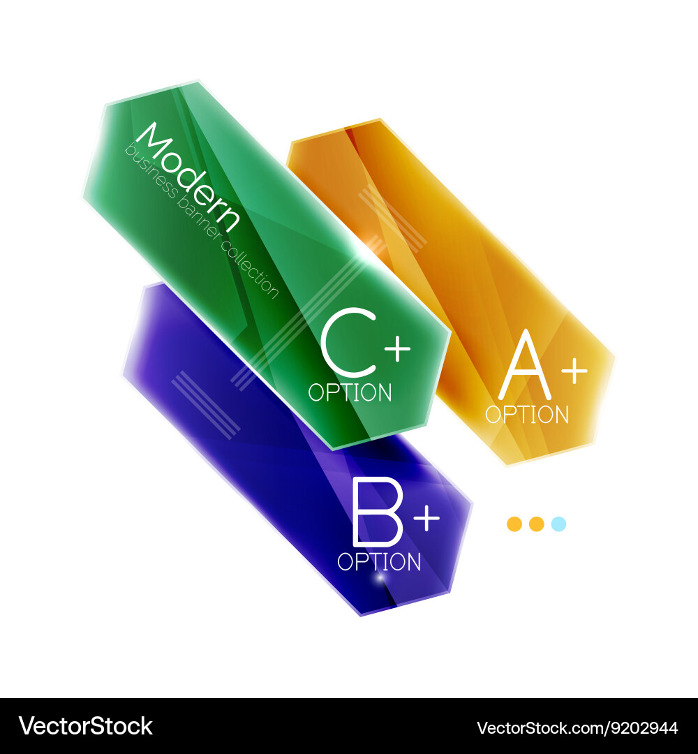 Arrow infographics element Royalty Free Vector Image