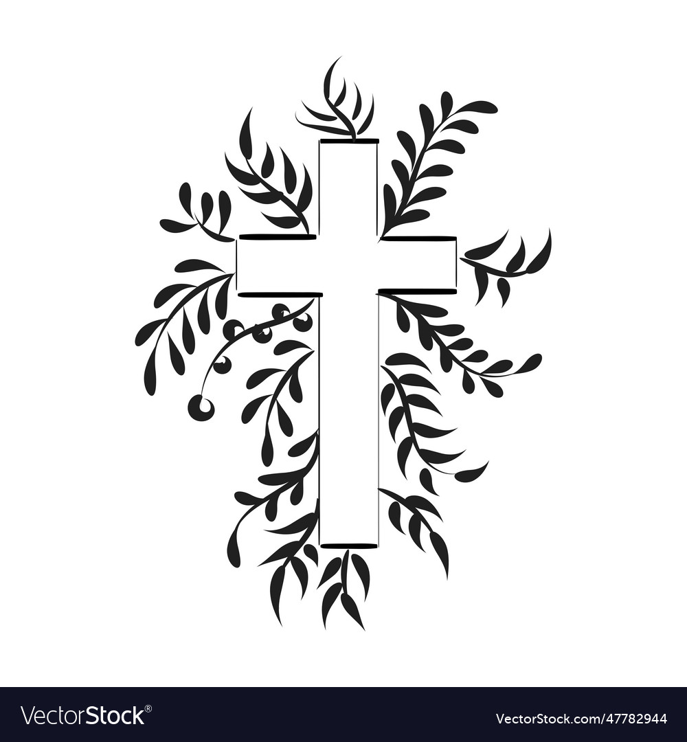 Christian Symbol Design For Print Royalty Free Vector Image