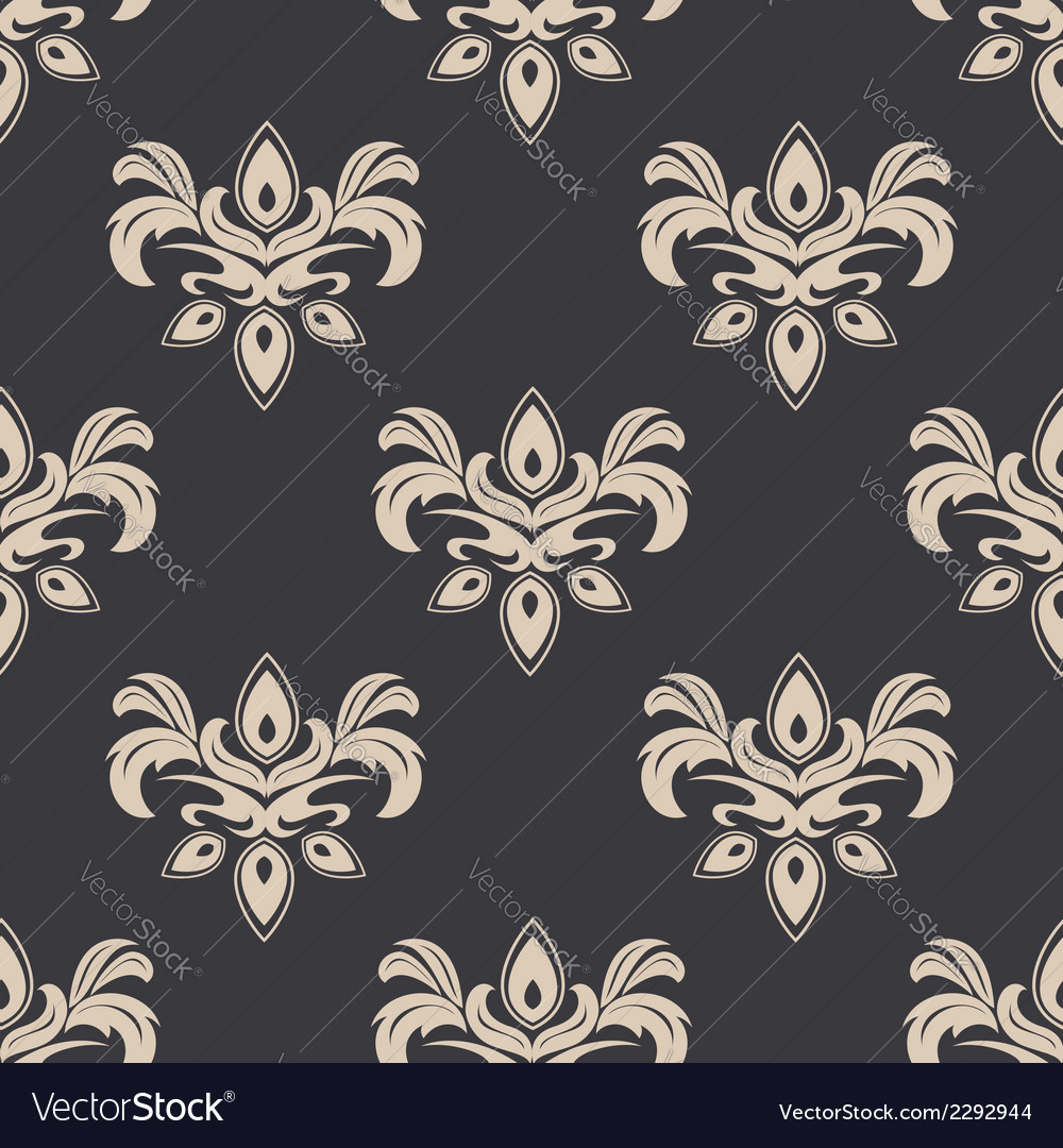 Featured image of post Floral Pattern Floral Cream Background : Vintage fancy flowers in a green background still looked good.