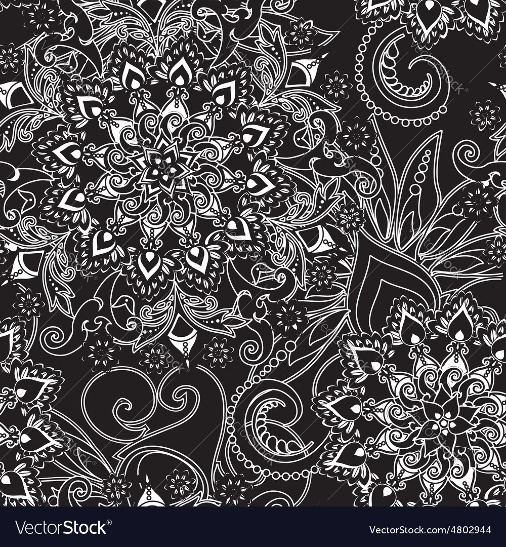 Floral ornament Royalty Free Vector Image - VectorStock