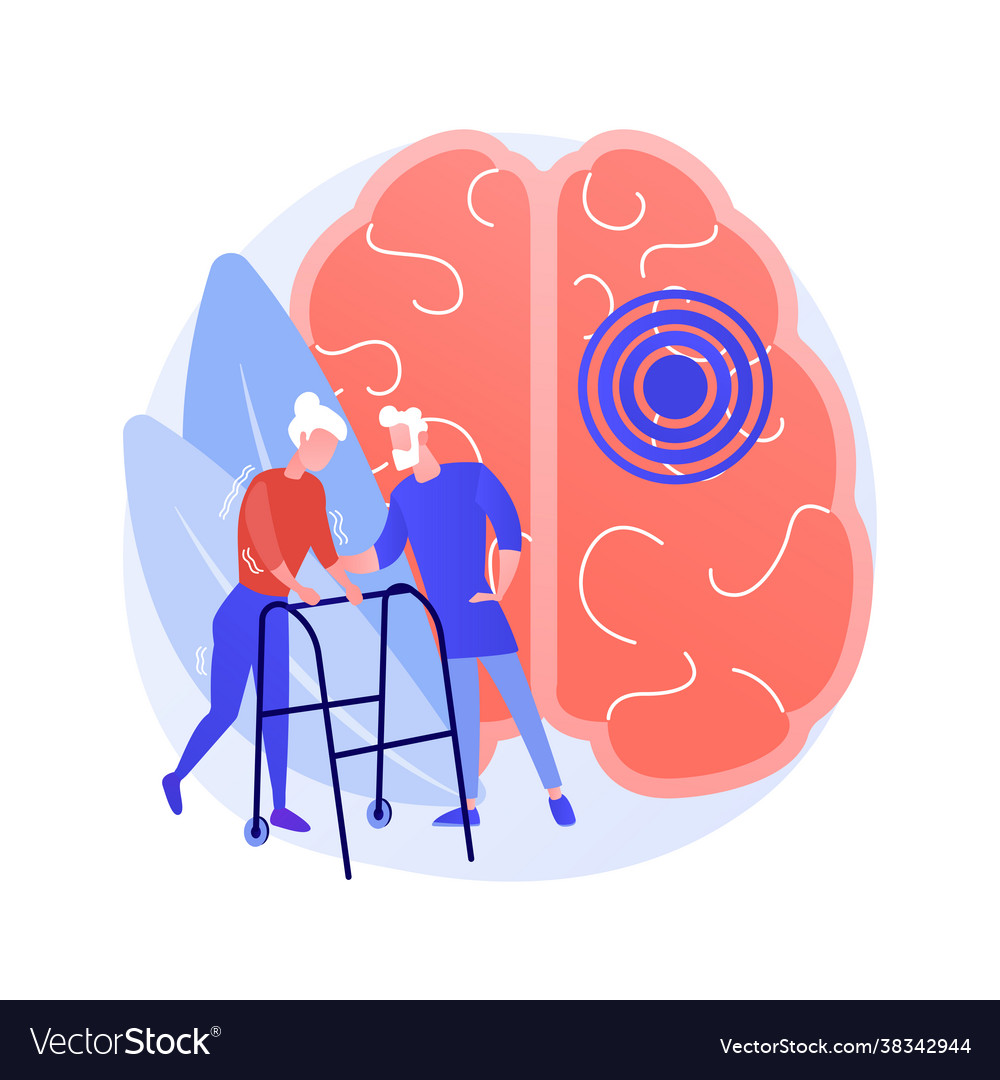 Parkinson disease abstract concept vector image Parkinson disease abstract concept