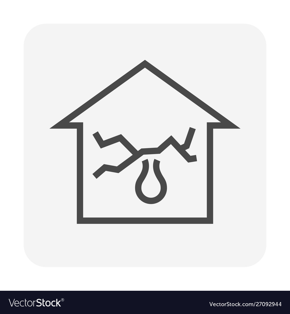 Water leak icon Royalty Free Vector Image - VectorStock