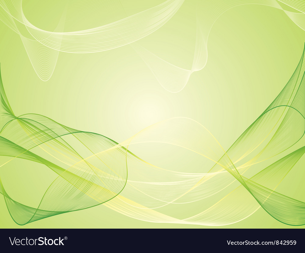 Abstract green background Royalty Free Vector Image