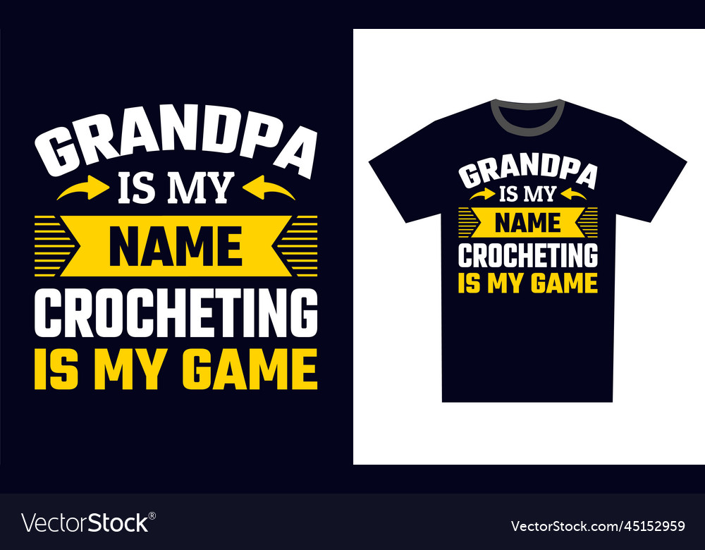 Crocheting t shirt design template Royalty Free Vector Image Crocheting t shirt design template Royalty Free Vector Image
