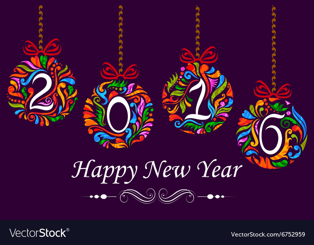 Happy new year celebration background