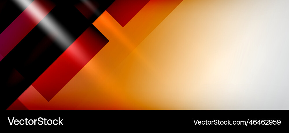 Light and shadow squares lines abstract Royalty Free Vector