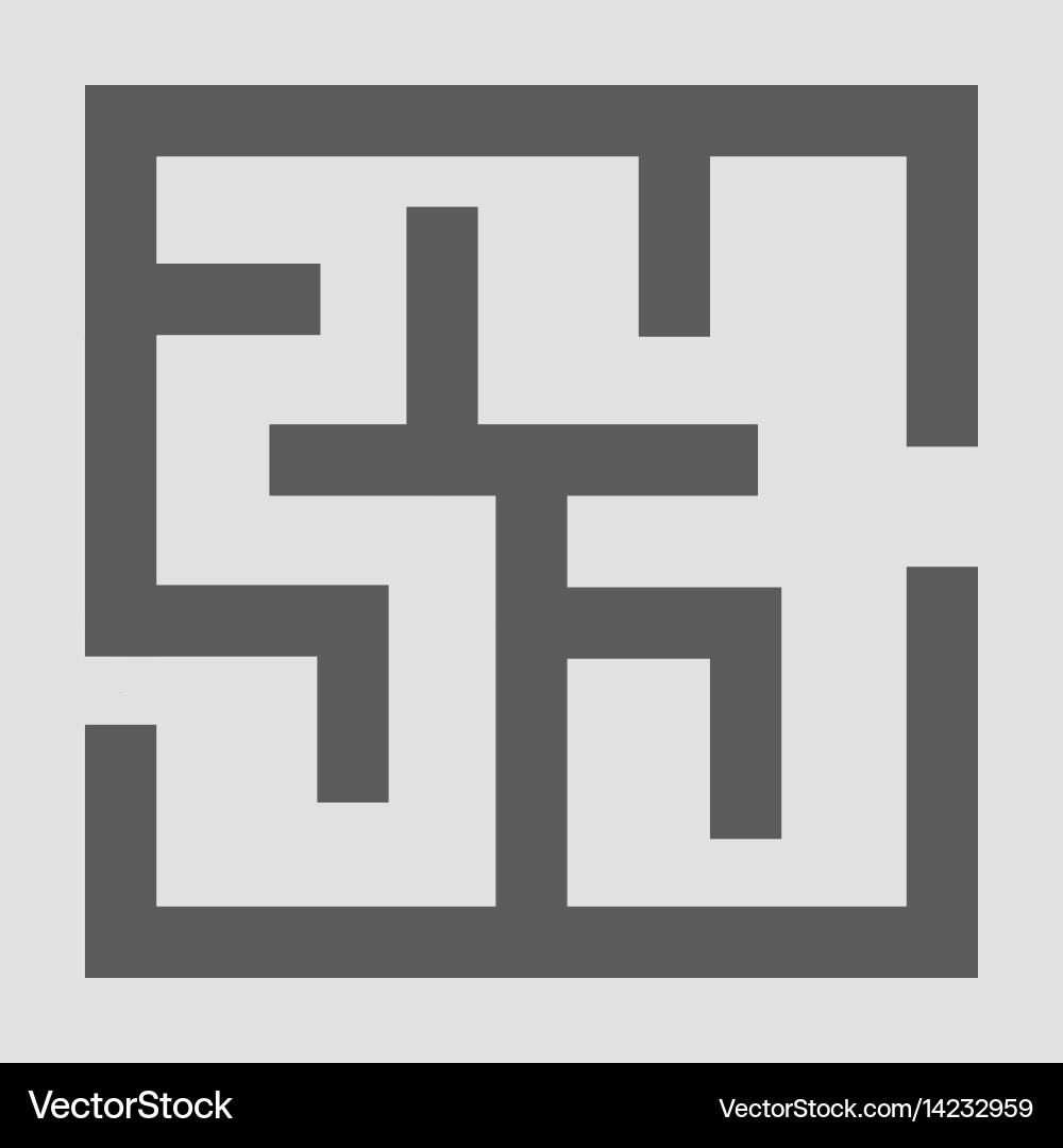Maze Royalty Free Vector Image - VectorStock