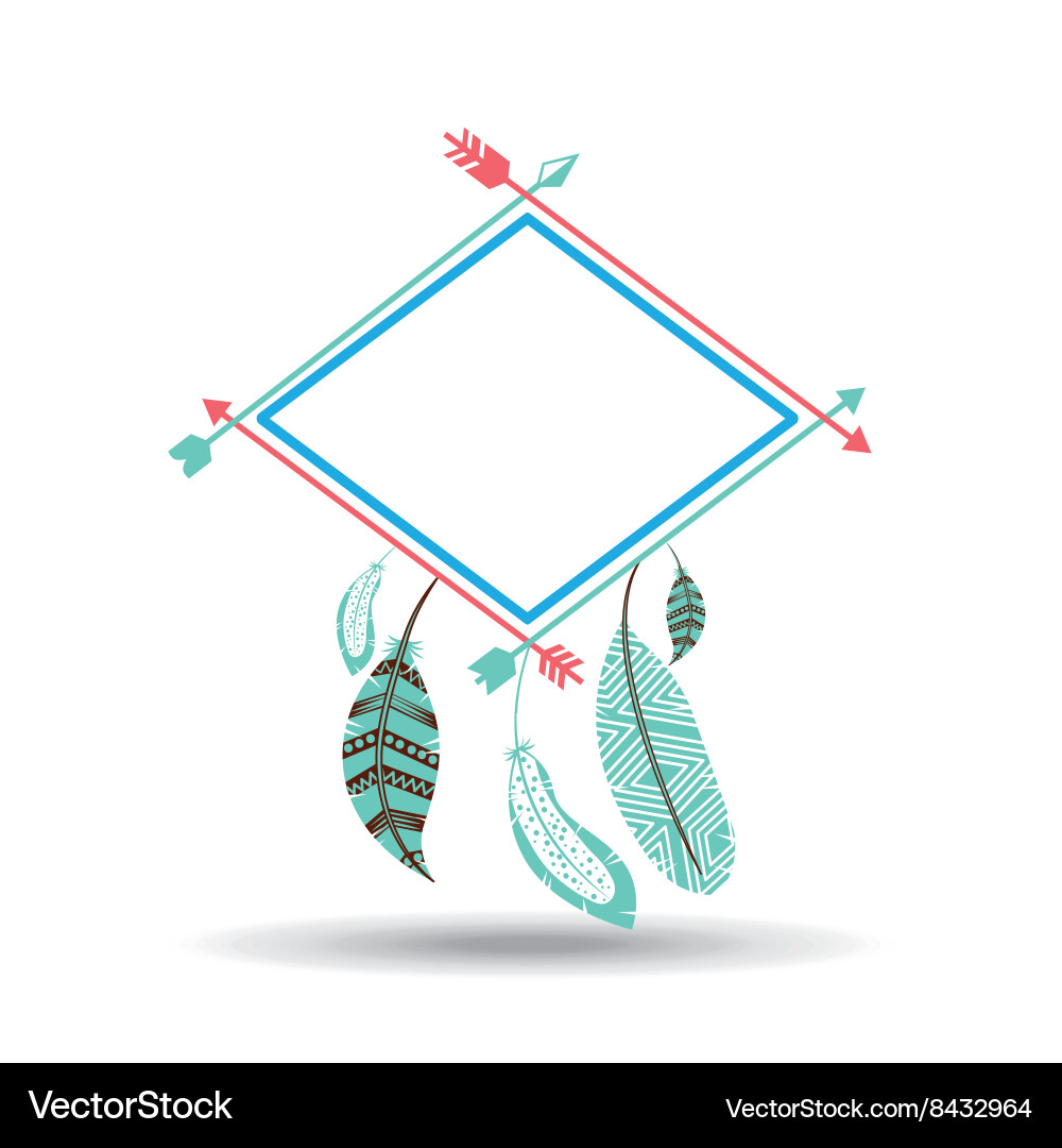 Boho style design Royalty Free Vector Image - VectorStock