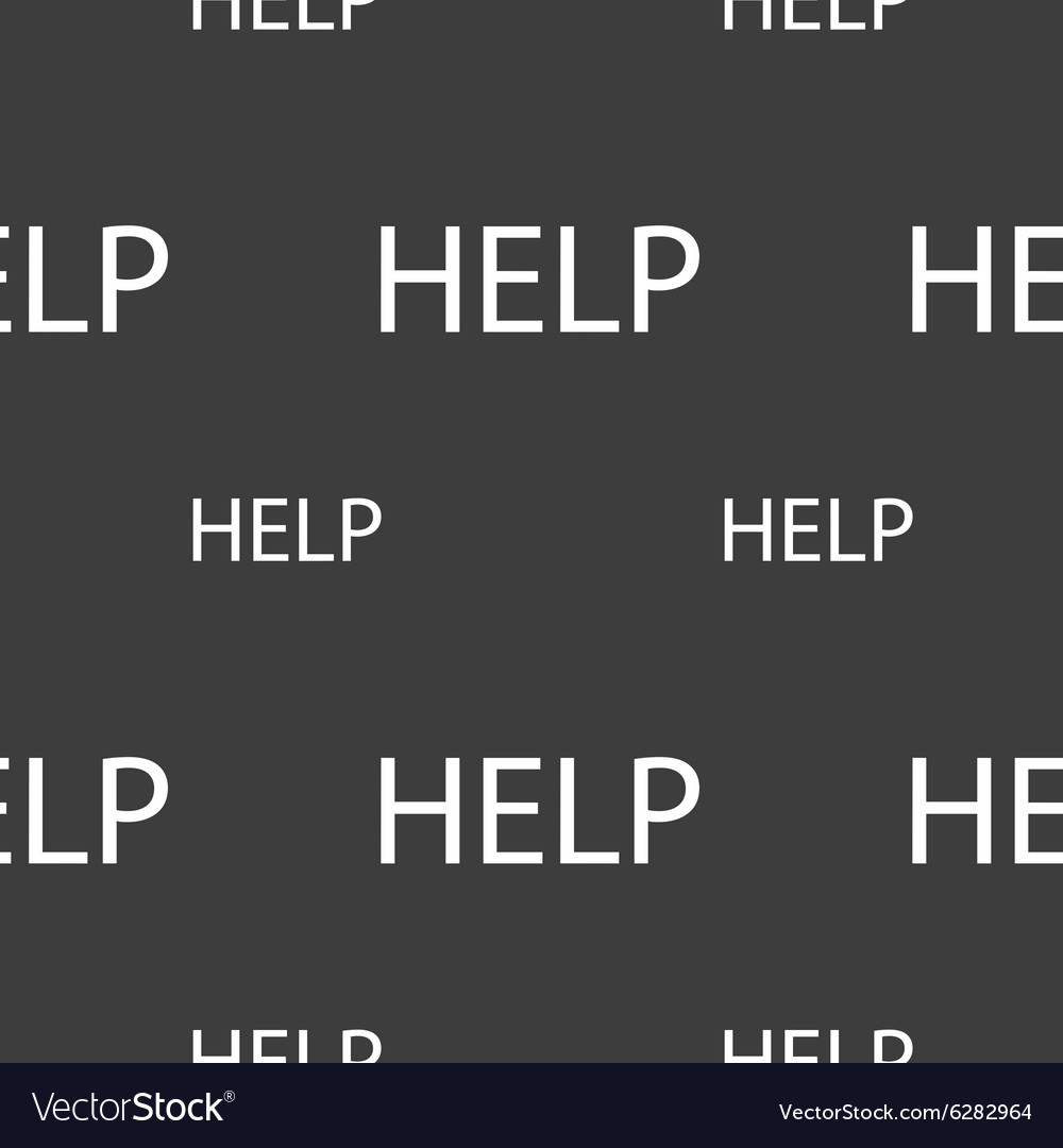 Help point sign icon question symbol seamless